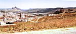 Blick auf Antequera mit dem Castillo